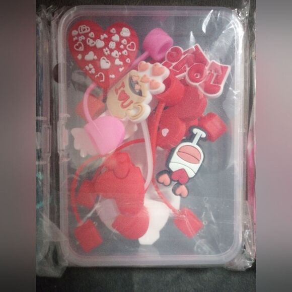 3 Boxes of Straw Covers (Each Box is a set of 8) NWT - Picture 3 of 7